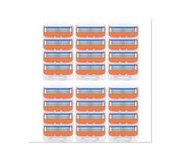 (24 Pack of Blades) for Gillette Fusion Mens Replacement Razor 5-Blade Cartridges