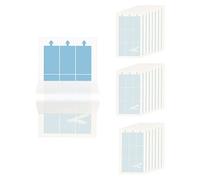 24 Pack Refills Glue Cards for DT3009 DT3019 DT3039 and Flyweb Classic Indoor Insect Mosquito Trap Refills Sticky Cards Replacement Glue Cards