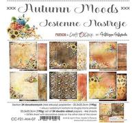 24 papiers scrapbooking 20 x 20 cm Craft O' Clock AUTUMN MOODS