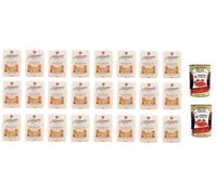 24 pâtes La Molisana Casareccia Lenta Lavorazione à base de semoule de blé dur dessin bronze 500 g + 2 Polpa Italian Gourmet