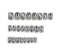 24 Pcs Carrés Faux Ongles Flammes Ongles Artificiels Gradients Noirs Bâton Sur Les Clous Appuyant Brillant Sur Des Ongles