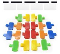 24 Pcs Etiquette Cable, Étiquettes de Câble Réutilisable Étiquettes de Marquage Cable, Étiquettes pour Câbles Étiquette de Câble Étiquettes de Cordon pour Gestion des Câbles& Identification des Câbles