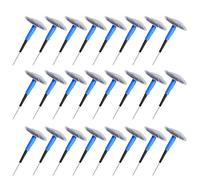 24 PCS Radial Pneu Puncture Patchs Outil De Réparation De Pneus De Voiture Moto Universel Tubeless Pneu Crevaison Réparation Champignon Plug Patch Gomme Pour Voiture(36 * 4mm)