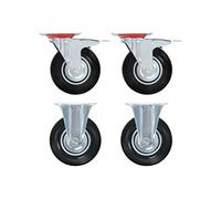 vidaXL 24 pcs Roulettes 125 mm