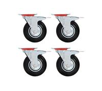 Roulettes Pivotantes Roues Support Chariot Déplacer Meuble Remplacement vidaXL