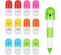 24 Pcs Stylo À Bille Bleu Stylo Bille Rétractable Stylo Écriture Stylo À Bille Stylo À Bille Rétractable Pour Écoles Bureaux