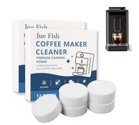 24 PCS Tablettes de Nettoyage - Nettoyage en 3 Phases pour Machines à Café Autonomes, Compatibles avec les Appareils Jura, Entretien Régulier pour Prolonger la Vie de l'Appareil et Préserver l'Arome