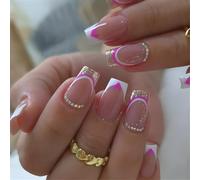 24 Pcs Valentin Stick Sur Des Ongles