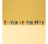 24 Personnages (Personnel de Gare)-HO 1/87-PREISER 14406