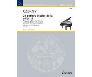 24 petites études de vélocité: op. 636. Piano.