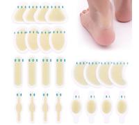 24 Pièce Comprimés Invisible hydrocolloid Gel,Pansement Ampoule Hydrocolloid comprimés for Feet,pansement hydrocolloïde coussinets imperméables pour protection de la peau,Confort Durable et Maintien