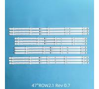 24 pieces 2TV Bande de lampe de rétroéclairage LED pour TV LCD, L G, TV 47 "", Réfléchissant, 47LA6200, 47LN5400, 47ln5200, 47ln5310, 47ln5390, 47ln5400, 47LA620V-ZA, 47LA615V, 9LED ""Nipseyteko