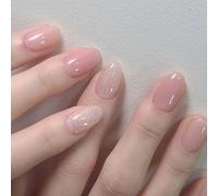 24 Pièces Amond Presse Sur Des Clous Stick Confortable Sur Les Décors De False En Acrylique Pour Un De Nail