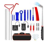 24 Pièces Boîte À Outils De Véhicule Poignée Ergonomique Conception Anti-rayures Outil Réparation Automobile Professionnel Pour Le Retrait Des Garnitures Intérieures Kit D'outils Levier