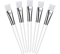 24 Pièces Brosse de Masque Facial Brosse de Masque Facial Transparent Outils de Pinceaux de Maquillage Cosmétique pour Masque Facial Masque des Yeux Besoins d'Application et Bricolage