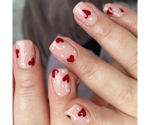 24 Pièces Carré Presse Sur Les Ongles Application Rapide Falsification De Faux Bâton Sur La Manucure Art Pour Look Élégant Conceptions De Ongles Romantiques
