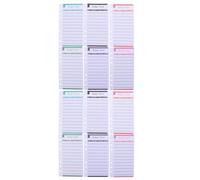 24 Pièces Cartes de Budget Pratiques, Planificateur Portable | Suivi Détaillé des Dépenses, Format Glissé dans Paquet, pour Carnets, Portefeuilles et Usage Professionnel