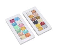 24 Pièces Couleur T Aron Métallique Pearle Couleur T Ensemble pour Ting Nail Art Ce PortraitSet Convient aux Professionnels T Rellfarben Couleur Métallique Métallique 24 Pièces