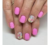 24 Pièces Dégradé De Points À Pression Sur Les Ongles Ajustement Confortable Faux Pour Les Femmes Automne Hiver Fête Usage Quotidien Application Facile Faux Longue Durée