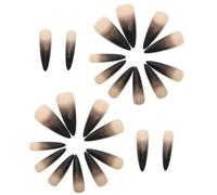 24 Pièces Faux Ongles Courts et Ronds en Plastique, Finition Mate | Pose Rapide Soi-même, Usage Quotidien Discret, pour Débutantes en Milieu de Travail Décontracté
