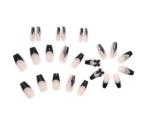 24 Pièces Faux Ongles Cœur Décoration D’ongles DIY Légère, Abs | Forme Cœur, Usage Mariage et Grandes Occasions, Style Compact, Accessoires pour Femmes et Épouses