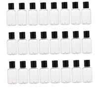 24 Pièces Flacons Cosmétiques de Voyage Bouteilles de Lotion Couvercle pour Shampooing Gel et Hydratante Matériaux Pe et Résistants Design Étanche