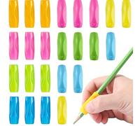 24 Pièces Guide Doigts Ecriture Enfant, Ergonomique Aide Ecriture Enfant, Pencil Grip for Kids, Grips pour Crayon pour Enfants Étudiants, Outils de Correction de Posture pour Apprendre a Ecrire