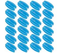 24 Pièces Isolateur de Clôture Électrique Clips Plastique 14mm