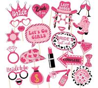 24 Pièces Kit de Décoration de Fête Hawaïenne, Accessoires de Photo Thème Plage Hawaïenne Cowgirl pour Été, pour Décoration de Fête de Plage Hawaïenne, Décoration de Fête, pour Fête, Studio Photo