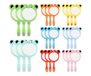 24 pièces loupe Enfant, loupes à Main avec Motifs d'animaux de Dessins animés, 8 Couleurs, à Utiliser en extérieur, pour Une fête sur Le thème des détectives, pour Lire, Apprendre et découvrir