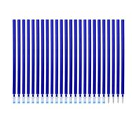 24 Pièces Mines de Rechange Effaçables, Recharge Stylo Gel Effaçable 0.7 mm Compatible Avec Legami, Pointe Conique 13 cm, Idéal pour Bureau et Usage Quotidien, Correction Facile des Erreurs (Bleu)