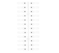 24 Pièces Nuancier Magnétique de Vernis à Ongles pour Manucure | Plateau de Pratique pour Débutants, Usage Maison ou Salon, Plastique, Changement Rapide des Teintes