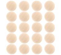 24 Pièces Perles Demi-sphères en Bois Brut pour Loisirs Créatifs | Finition Brute, Légères et Faciles à Colorer, Lot Khaki pour Bricolage, Décoration et Créations DIY