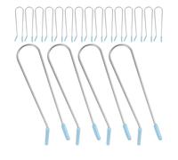 24 Pièces Pince à Rouleaux Chauffants 1,9cm, U | Compatible Divers Rouleaux, Maintien Sûr des Mèches, Usage Quotidien, Salon, Coiffage Rapide