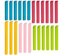 24 Pièces Pince Sachet Alimentaire, Clip Fermeture Sachet Multi-Tailles