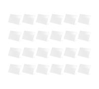 24 Pièces Porte-étiquette en L, Petit Présentoir de Comptoir | Transparent, Surface Résistante à L’eau, pour Étiquettes de Prix et Menus, Rayon ou Accueil