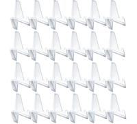 24 pièces Presentoir Supports Acrylique pour Collection, Support Carte pour Pokemon, support de carte transparent pour pièces de m