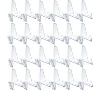 24 pièces Presentoir Supports Acrylique pour Collection, Support Carte pour Pokemon, support de carte transparent pour pi VALISETTE