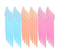 24 Pièces Rasoirs À Sourcils Rasoir Visage Pour Femmes Et Hommes Visage Détachants De Cheveux (24PCs)