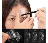 24 Pièces Réutilisable Sourcil Façonnage Pochoir Bricolage Sourcils Maquillage Dessin Style Guide Carte Modèle