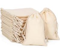 24 Pièces Sacs En Lin, Petit Sac Cadeau Avec Cordon Serrage, 10X14Cm Sac Toile De Jute Pochette Tissu Cordon Sachet Bijoux Sacs Cadeau Reutilisable De Jute Pour Calendrier De L'Avent Diy