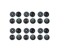 24 PièCes Séries 23Mm Klaxon 8 Ohms 2W Porte Intérieure Ronde Jouet Électronique Petit Haut-Parleur