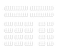 24 PièCes SéRies / Lot Câble PC Carte MèRe Peigne 24Pin 8Pin 6Pin à pour Ordinateur Gesleeved Up 3,4 Mm Blanc