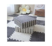 24 pièces, tapis de sol souple à joint, tapis absorbant les chocs lavable, Pilka 12 + Balta 12