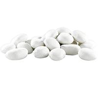 24 pierres décoratives blanches pour cheminée au bioéthanol - Blanc [Carlo Milano]