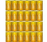 24 Piles Varta 4114, Baby C, LR14, Alcaline, 1.5V, Longue Durée 6 Pièces