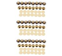 24 pointes de découplage plaquées or pour enceintes, pieds d'isolation pour CD audio, caisson de basses, amplificateur et platine vinyle