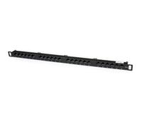 24-Port 0.5U de StarTech Cat5e Patch panneau RJ45 Ethernet en rack