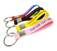 24 porte-clés personnalisés en silicone porte-clés personnalisés en vrac porte-clés pour événements, sensibilisation, motivation personnalisables, Facultatif, Medium