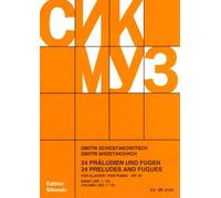 24 Preludes And Fugues For Piano Op.87 Vol 1 / Recueil